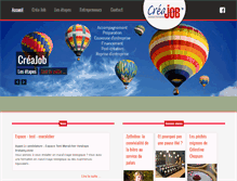 Tablet Screenshot of creajob.be